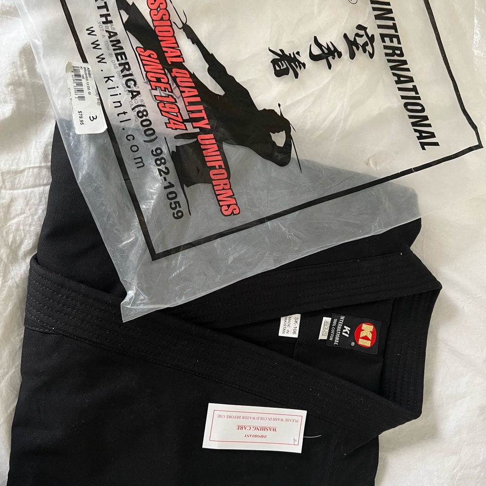 Martial arts KI uniform, top and bottom (NEW)